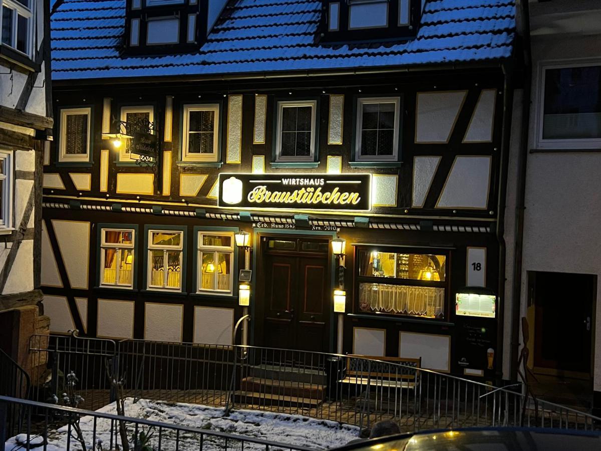 Hotel Gaststaette Braustuebchen Schlitz Exteriér fotografie