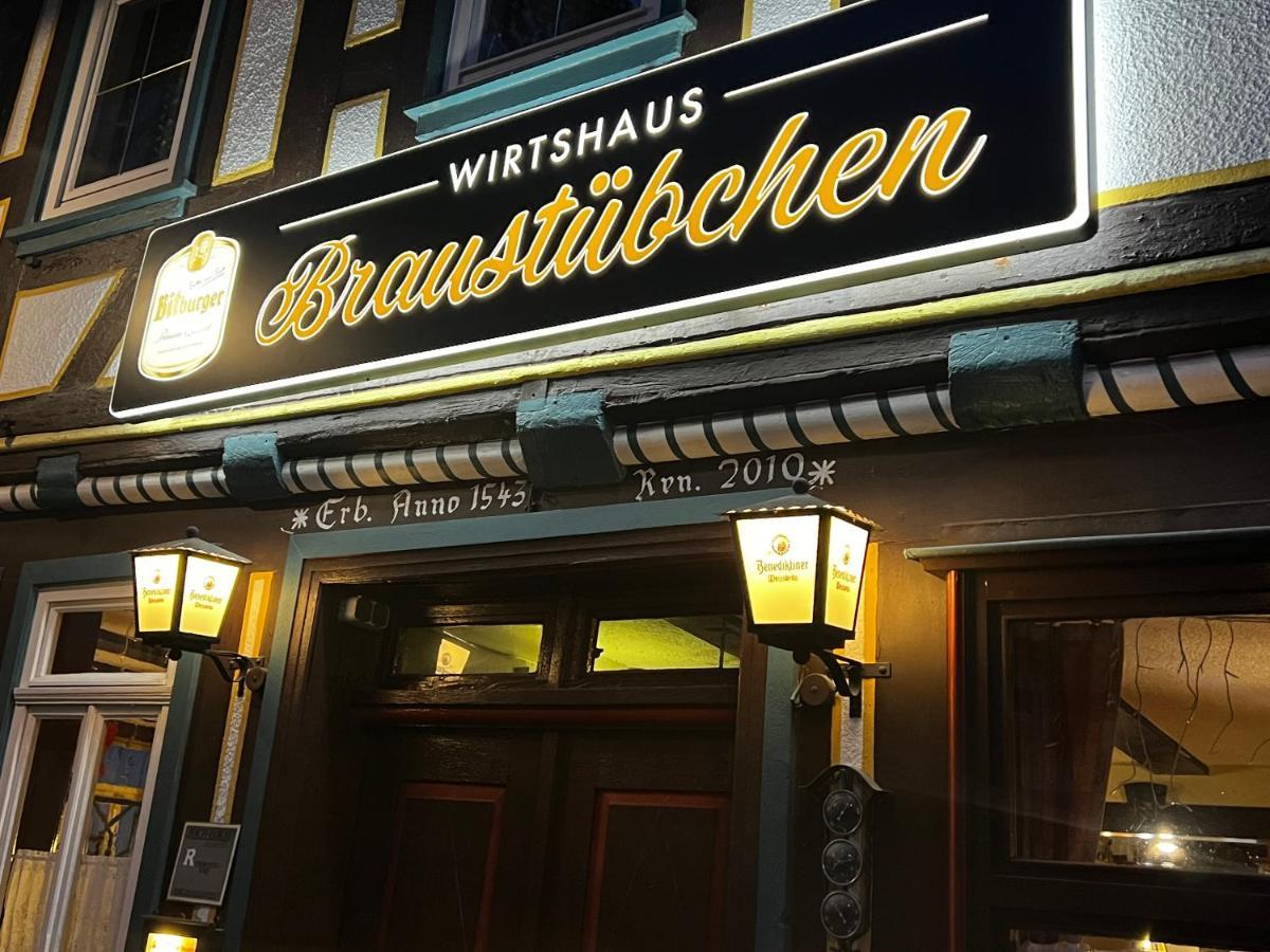 Hotel Gaststaette Braustuebchen Schlitz Exteriér fotografie